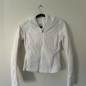 Lululemon Athletica White Push Your Pace Jacket